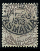 P1916 - TASMANIA , SG 158 , SC. 62 VFU . LUXUS - Altri & Non Classificati