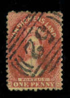 P1907 - TASMANIA , SG 70 , SC. 29 VFU. CARMINE - Andere & Zonder Classificatie