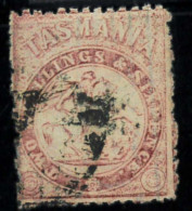 P1888 - TASMANIA , SG F13 SC. , AR 11, RARE WATERMARK (POSTAGE!!!) UNUSUAL - Autres & Non Classés