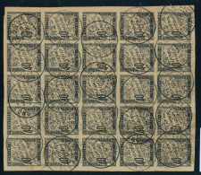 P1874 - FRENCH COLONIES , YVERT TT NR. 10 IN BLOCK 25 CANCELLED NOLA (CONGO) VERY ATTRACTIVE!!! - Otros & Sin Clasificación