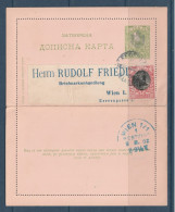 Hongrie - Entier Postale Pour Wien Avec Oblitération - 1903 - Postal Stationery