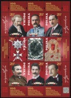 2018 POLAND 100th Anniversary Of Poland Regaining Independence Paderewski Pilsudski MNH** - Cartas & Documentos