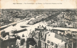 Rennes * Vue Panoramique Sur La Vilaine , La Place De La Mission Et Le Mail - Rennes