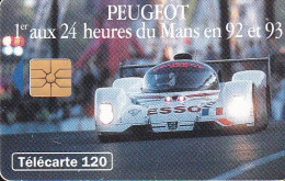 F396 - 07/1993 - PEUGEOT 905 " Voiture De Nuit " - 120 GEM - 1993