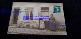 Cpp Souvenir Rue Et Maison D'habitation Famille SOLVET Arsène Adr Eugène SAMMERON Par LA FERTE SOUS JOUARRE - Genealogie