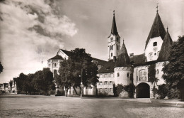 WEISSENHORN, GATE, CHURCH, ARCHITECTURE, GERMANY - Weissenhorn