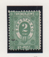 Noorwegen Lokale Zegel   Katalog Over Norges Byposter Trondhjem Bypost 7 - Local Post Stamps