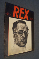 Rex.Léon Degrelle,1935,complet, 34 Cm. Sur 25,5 Cm. - Historical Documents