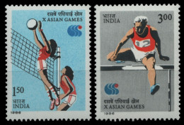 Indien 1986 - Mi-Nr. 1061-1062 ** - MNH - Asienspiele - Ungebraucht