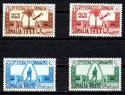 1953 - Italia - Somalia AFIS 19/20 + PA 16/PA 17 Fiera Della Somalia    ------- - Somalia (AFIS)