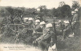 Coëtquidan * Guer * Le Camp Militaire * Manoeuvre De Mitrailleuses * Armement Matériel * Régiment * Ww1 - Guer Coetquidan