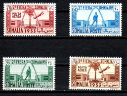 1953 - Italia - Somalia AFIS 19/20 + PA 16/PA 17 Fiera Della Somalia    ------- - Somalia (AFIS)