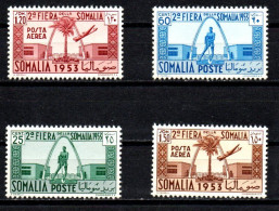 1953 - Italia - Somalia AFIS 19/20 + PA 16/PA 17 Fiera Della Somalia    ------- - Somalië (AFIS)