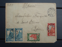 Enveloppe Manufacture Française De St-Etienne Adressée à Niamey Au NIGER - 1942 - Cartas & Documentos