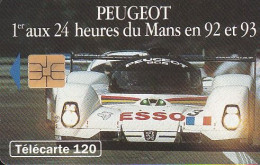 F404 - 07/1993 - PEUGEOT 905 " Voiture De Face " - 120 SO3 - 1993