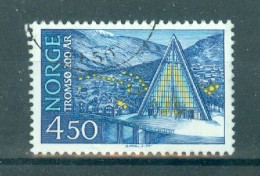 NORVEGE - N°1112 Oblitéré. Bicentenaire De La Ville De Tromso. - Gebraucht