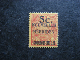 Nouvelles-Hébrides: TB N° 58, Neufs X. - Unused Stamps