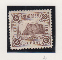 Noorwegen Lokale Zegel   Katalog Over Norges Byposter Hammerfest Bypost 4 - Local Post Stamps