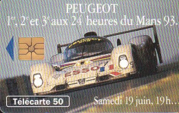 F407 - 07/1993 - PEUGEOT 905 " Samedi 19 H " - 50 GEM - 1993