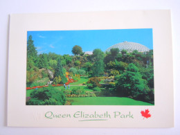 Cpm Canada Queen Elizabeth Park Vancouver B.C. Used 1998 - Vancouver