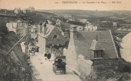 Perros Guirec * Trestraou * Rue , La Descente à La Plage * Attelage - Perros-Guirec