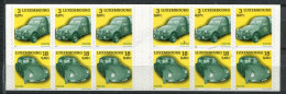 Luxembourg ** C1487 - Voitures Postale D'antan - CV Citroen - Et  Voiture "coccinelle" - Carnets