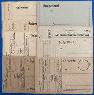 Allemagne, Lot De 8 Cartes Militaires, Neuves - (L037) - Feldpost (postage Free)