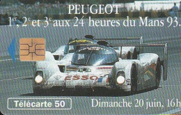 F415 - 07/1993 - PEUGEOT 905 " Dimanche 16 H " - 50 SO3 - 1993