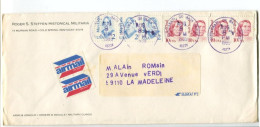 ETATS UNIS - Affranchissement Multiple Sur Lettre Pour La France - Indien RED CLOUD / Mary Lyon (enseignante) - Briefe U. Dokumente