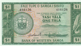 SAMOA Western. 1 Tala (1967). Pick 16a. UNC. - Samoa