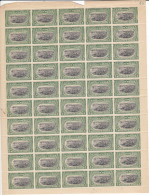 Congo Belge Ocb Nr: 54 ** MNH (zie Scan) III2 + C , 1 Timbre Abimé - Feuilles Complètes