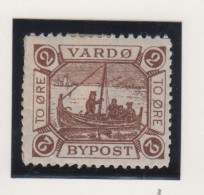 Noorwegen Lokale Zegel   Katalog Over Norges Byposter Vardo Bypost 1 - Local Post Stamps