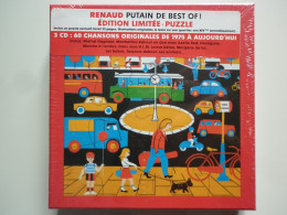 Renaud Triple Cd Album Digipack Putain De Best Of ! Puzzle - Other - French Music