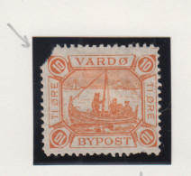 Noorwegen Lokale Zegel   Katalog Over Norges Byposter Vardo Bypost 4 Linkerbovenhoek Kort - Local Post Stamps