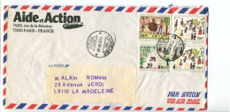 Rép. TOGOLAISE - LOME RP Tri N°11 - Affr. Sur Lettre Par Avion - Dessins D'enfants - Togo (1960-...)