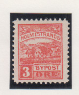 Noorwegen Lokale Zegel   Katalog Over Norges Byposter Holmestrands Bypost 6 - Local Post Stamps