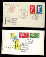 1958 & 1961 FDC's Italia : EUROPA - 1958