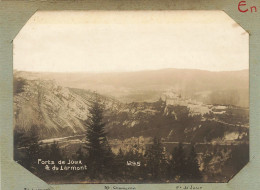 Fort De Joux , La Cluse Et Mijoux * & Fort Du Larmont ( Besançon ) * Photo Ancienne 11x8cm - Other & Unclassified