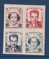 Monaco - Bloc YT N° 379 B à 382 B * - Neuf Avec Charnière - 1951 - Ongebruikt
