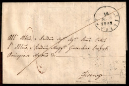 Antichi Stati Italiani - Toscana - Filigare (P.ti R1) - Lettera Per Firenze Del 14.5.58 - Alfani - Other & Unclassified