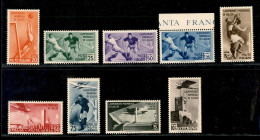 Regno - Vittorio Emanuele III - 1934 - Mondiali Di Calcio (357/361 + 69/72 Aerea) - Emissione Completa - Gomma Integra - Other & Unclassified