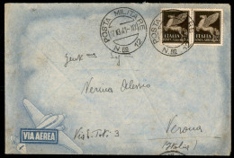 Regno - Posta Militare - Posta Militare N.ro 12 (7.3.41) - Aerogramma Per Verona - Andere & Zonder Classificatie