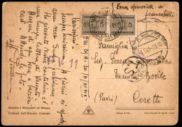 Regno - Posta Militare - Posta Militare N.29 (1.5.41) - Cartolina Per Pavia - Tassata In Arrivo - Autres & Non Classés