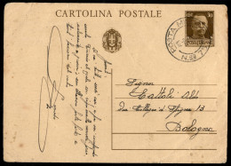 Regno - Posta Militare - Posta Militare N.76 (12.8.42) - Cartolina Postale Per Bologna - Sonstige & Ohne Zuordnung