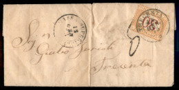 Regno - Servizi - 30 Cent (7) Su Letterina Da Massa Superiore A Trecenta Del 12.1.1875 - Other & Unclassified
