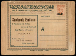 Regno - Servizi - 20 Cent (2) - Busta Speciale (Lazio 8) Predisposta All'uso - Completa Di Foglio Interno - Non Fresca - Autres & Non Classés