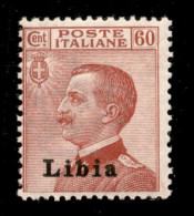 Colonie - Libia - 1918 - 60 Cent Michetti (19c) Con Evidente Nitida Doppia Soprastampa - Gomma Integra - Molto Raro - Ce - Sonstige & Ohne Zuordnung