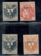 Colonie - Somalia - 1916 - Croce Rossa (19/22) - Serie Completa - Gomma Integra (1.100) - Autres & Non Classés