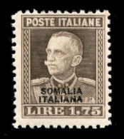 Colonie - Somalia - 1928 - 1,75 Lire (118) - Gomma Integra (450) - Otros & Sin Clasificación