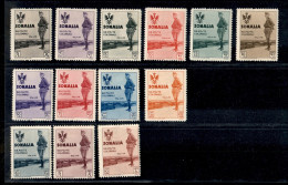 Colonie - Somalia - 1935 - Visita Del Re (199/212) - Serie Completa - Gomma Originale (700) - Other & Unclassified